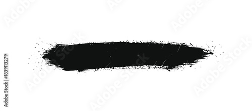 Black mascara brush and eye shadow macro closeup isolated on white