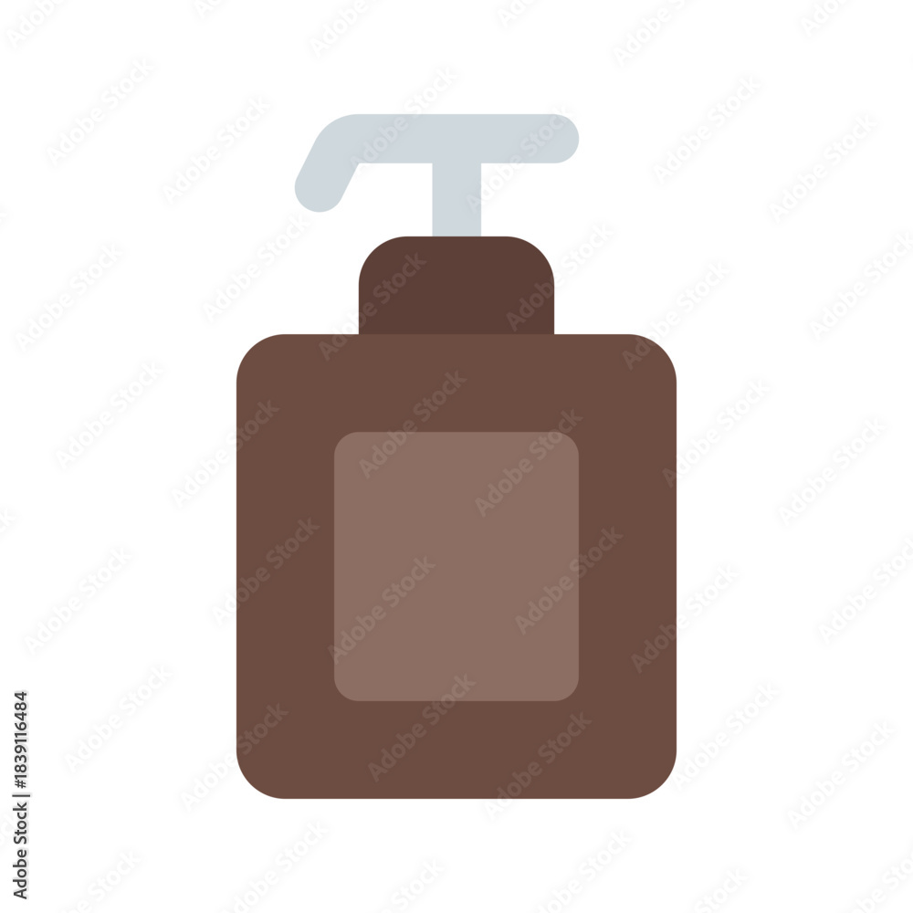 Obraz premium shampoo flat icon