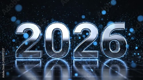 A stunning 3D animation of the year 