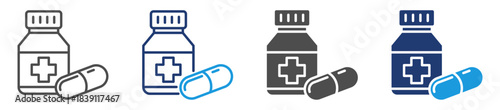 medicine icon sheet multiple style