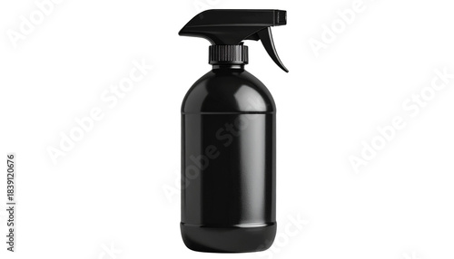 Wallpaper Mural  Png of matte black spray bottle ideal for showcasing industrial or household products on a transparent background Torontodigital.ca