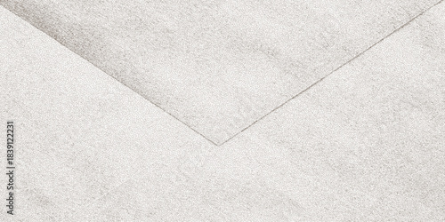 Crumpled ecru craft paper texture with dusty grain, subtle dotted halftone scatter, aged cream cardboard surface, vintage note sheet backdrop.