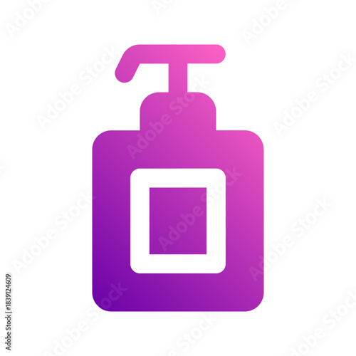 shampoo glyph gradient icon