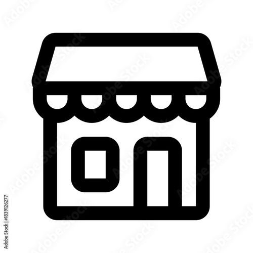 barbershop line icon