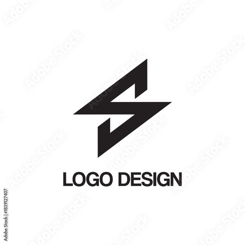 Free Download s logo design template - GFXLoad