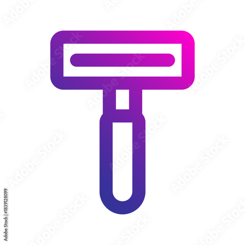 razor line gradient icon