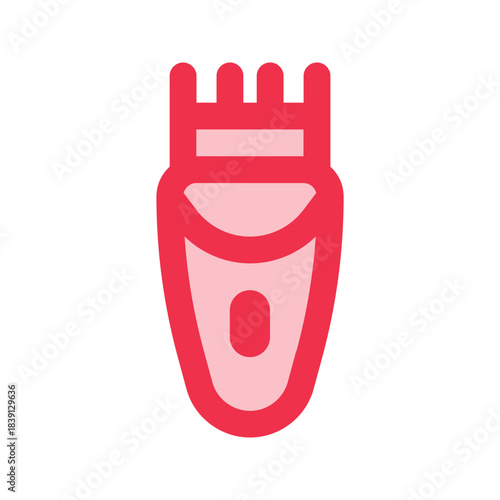hair clipper outline fill icon