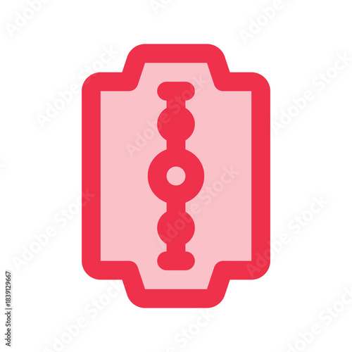 razor blade outline fill icon