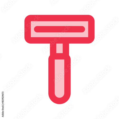 razor outline fill icon