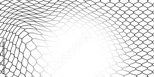 Mesh texture for fishing nets. Seamless pattern for sportswear or soccer goal, volleyball net, basketball hoop, hockey, athletics. Abstract net background for sports