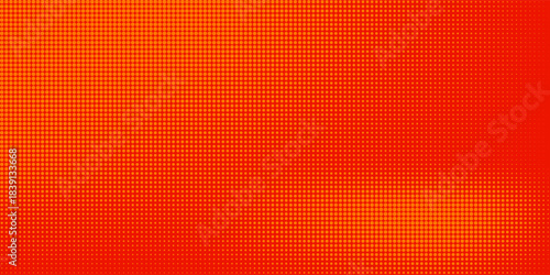 Dots halftone orange color pattern gradient texture with technology digital background. Dots pop art comics with summer background.vector eps10