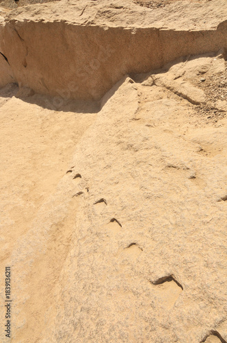Ancient traces of granite processing in the Aswan Red Granite Quarry, Egypt