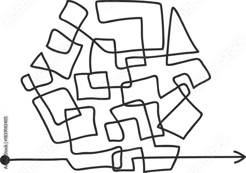 Navigating complex problem solving challenge with a clear path