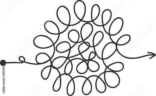 Navigating complex problem solving with a simple path