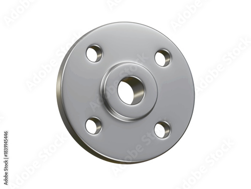 flange icon 3d illustration render