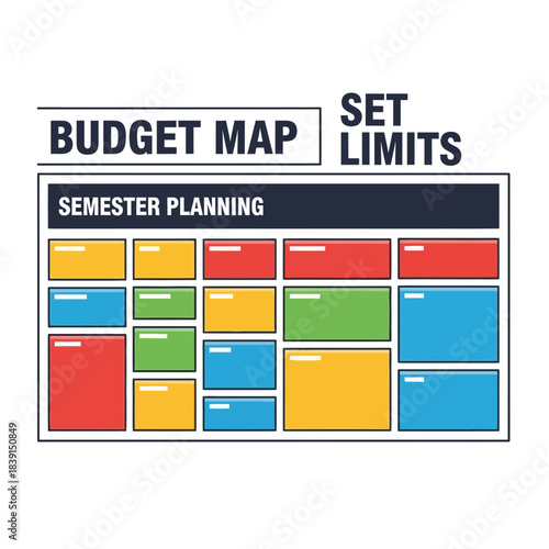 Budget Map for Semester Planning and Setting Financial Limits