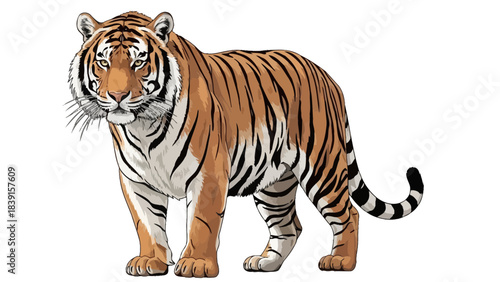 tiger vector illustration