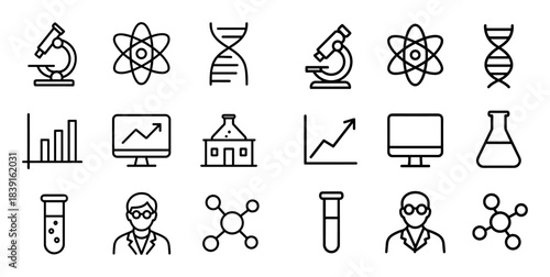 Science Icon Grid