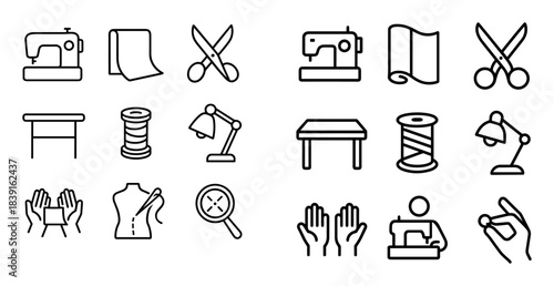 Tailor Tools Icons