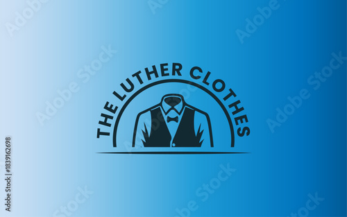 clothes-man-luther-dress-gradient-background-dark-blue-logo-icons-logo-design