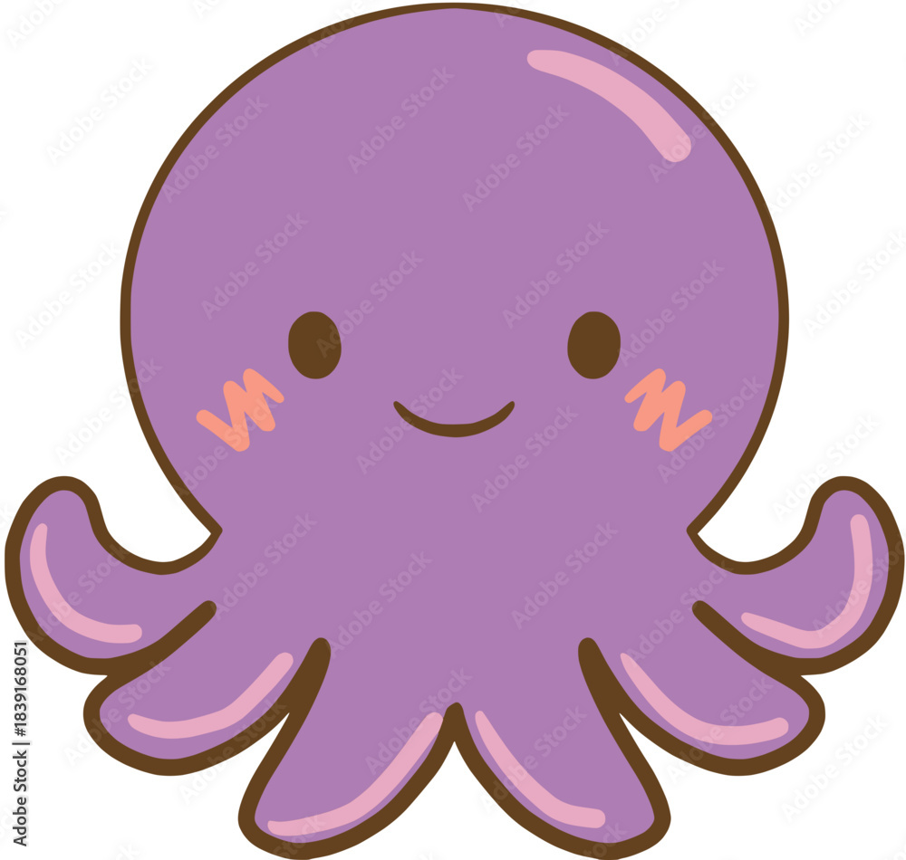 Fototapeta premium octopus vector illustration