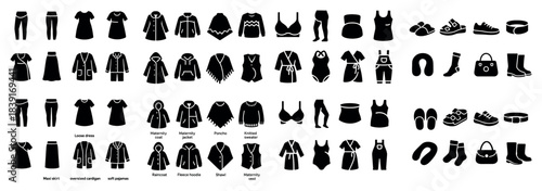 Women's fashion icons collection