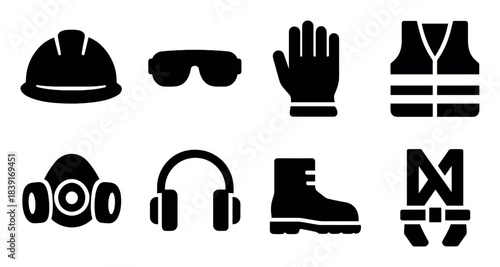 Construction Safety Icons