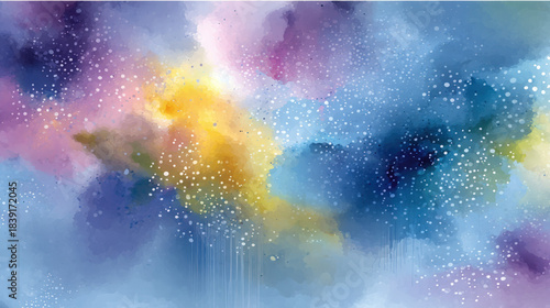 Light blue background texture with a soft watercolor effect