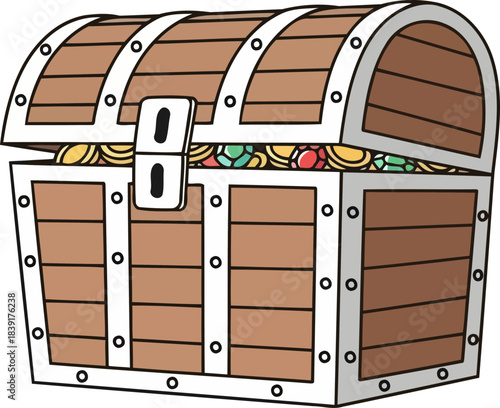 bounty unveiled a gateway to riches, dreams, and grand adventures, isolated on transparent background