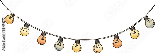 canvas of light handdrawn ambiance for joyful occasions and creative designs, isolated on transparent background