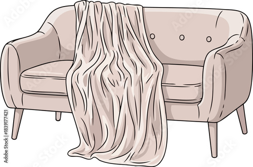 hygge haven embracing cozy comfort and serene moments at home, isolated on transparent background