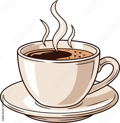 mornings warm embrace steaming comfort for your daily ritual and inspiration, isolated on transparent background