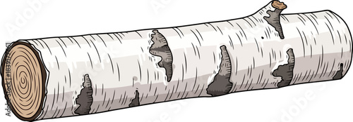 nordic whispers a symbol of forest serenity and sustainable craft, isolated on transparent background