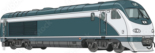 the iron horse reimagined powering seamless journeys and global connectivity, isolated on transparent background