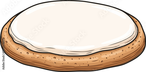 the quiet indulgence a taste of timeless sweetness and pure, uncomplicated bliss, isolated on transparent background