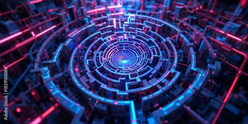 Abstract technology background design.	