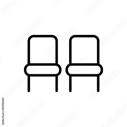 待合室をイメージしたアイコン