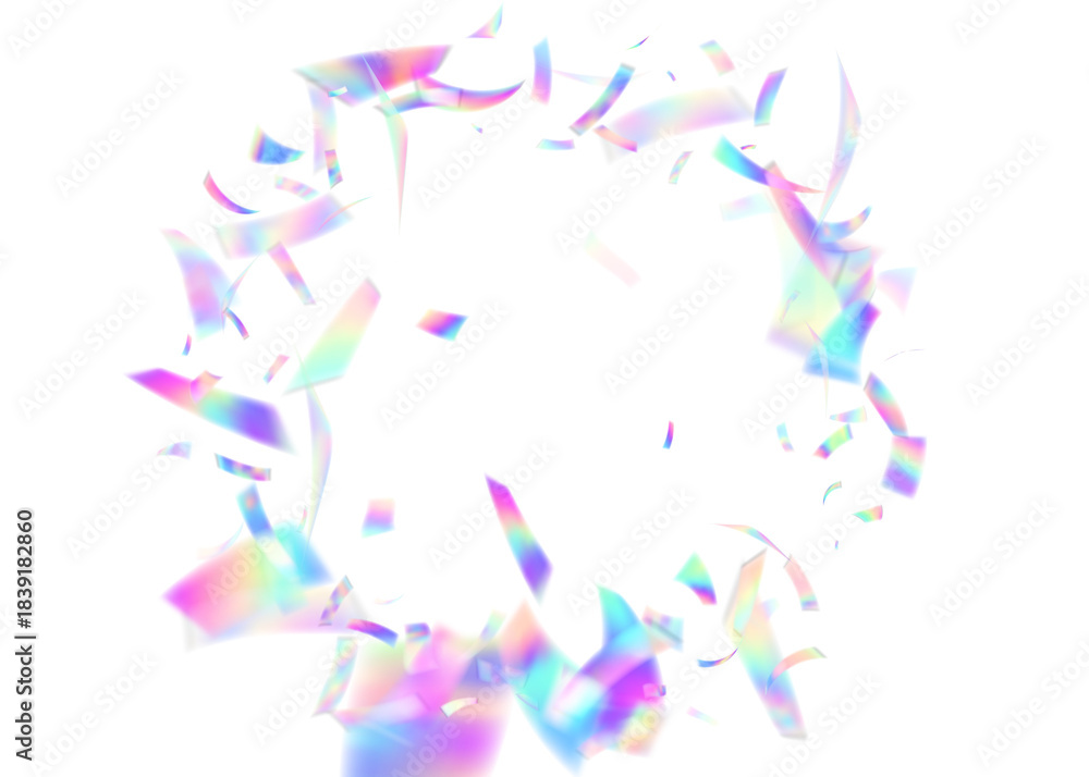 Fototapeta premium Explosion Burst. Disco Glitter. Blue Laser Effect. Isolated Poster. Art Christmas Illustration. Rainbow Design. Party Confetti. Retro Pattern. Purple Explosion Burst