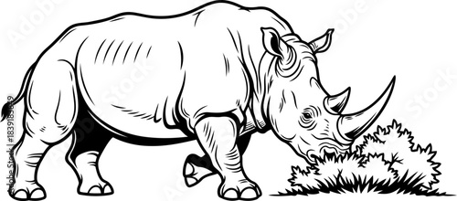 elemental beast a symbol of untamed strength and enduring wilderness, isolated on transparent background