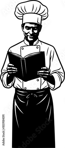 flavor architect designing culinary masterpieces with timehonored wisdom, isolated on transparent background