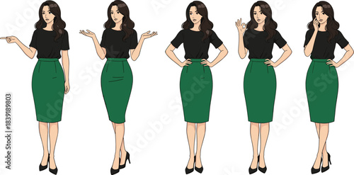 Male character with glasses avatar set, different emotional expressions, happy, sad, angry, surprised, neutral, frowning, and cartoon facial illustration