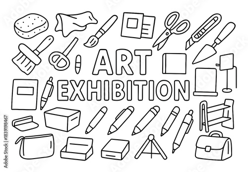 Art Tools Doodle