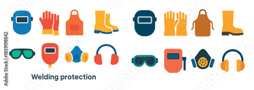 Welding Safety Icons