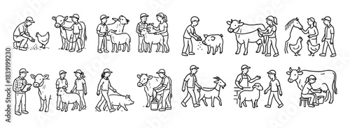 Farm Animal Icons