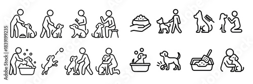 Pet Care Icons