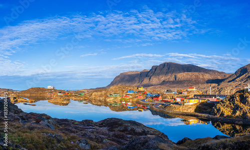 Sisimiut, the capital and largest city of the Qeqqata municipality, the second-largest city in Greenland