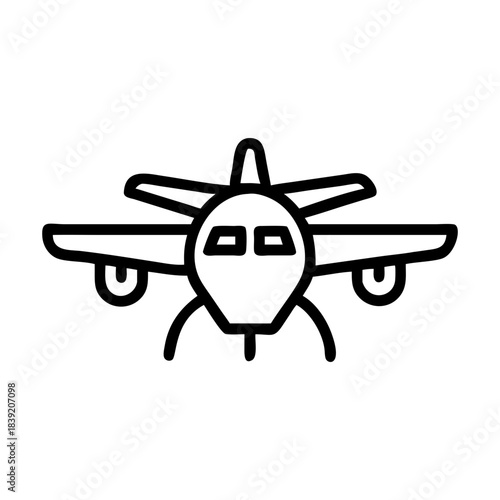 Abstract black and white geometric pattern background