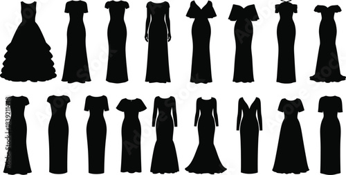 Collection of spooky jack o lantern faces and halloween monster expressions