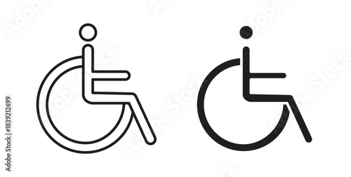 Disable icons in line designs. solid silhouette style in black