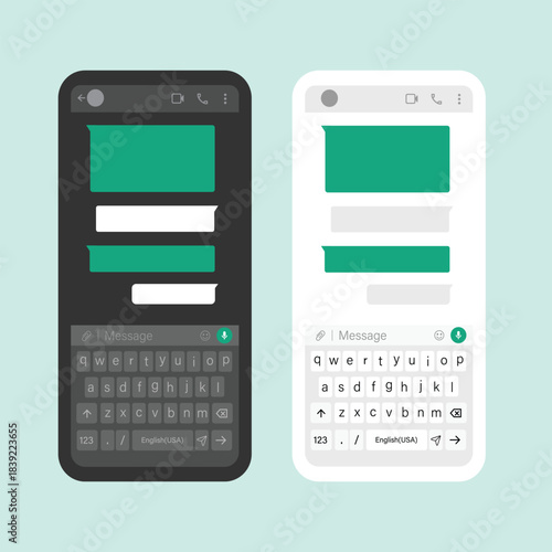 Comprehensive Digital Communication UI UX Kit in Dark and Light Mode